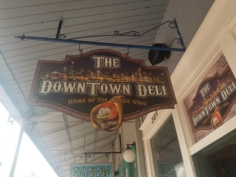 The Downtown deli exterior