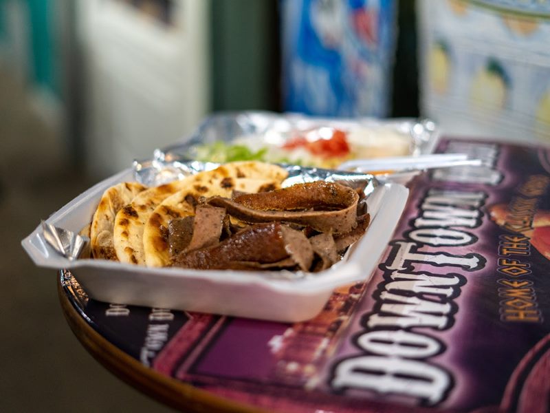 The Downtown deli food